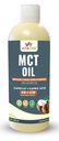 MCT Oil from Coconut 250 ml | C8 + C10 Medium Chain Triglycerides | Keto Friendly Oil for Coffee & Daily Use | Pure, Vegan & Unflavoured | Energy & Focus Support Supplement