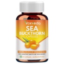 Voxveda's Sea Buckthorn Capsules Rich in Omega 3, 6, 7 & 9 - Immunity Booster | Natural Herbal Capsules | Super Antioxidant | Restores Skin Health