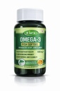Rinesa Omega 3 Fish Oil 1000mg Softgel Capsules with EPA 180mg & DHA 120mg | Heart, Brain & Joint Support | Nutritional Supplement | 60 Softgels | (Pick Of 2) (1)