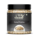 WiseChoise Gond Katira (Tragacanth Gum)100gm – 100% Natural Ayurvedic Cooling Superfood, High Fibre Herbal Ingredient for Drinks, Hydration Support, Digestive Wellness & Summer Relief