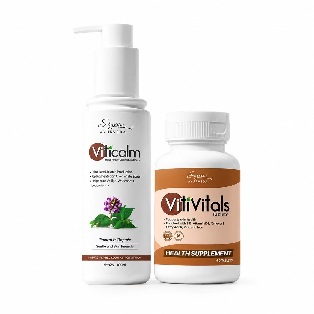 Siya Ayurveda Vitiligo White Spot Care Combo