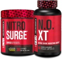 Жакетний завод Nitrosurge Shred Термогенний Pre-Workout в чорниці Lemonade & N.O. XT Nitric Oxide Booster для чоловіків і жінок