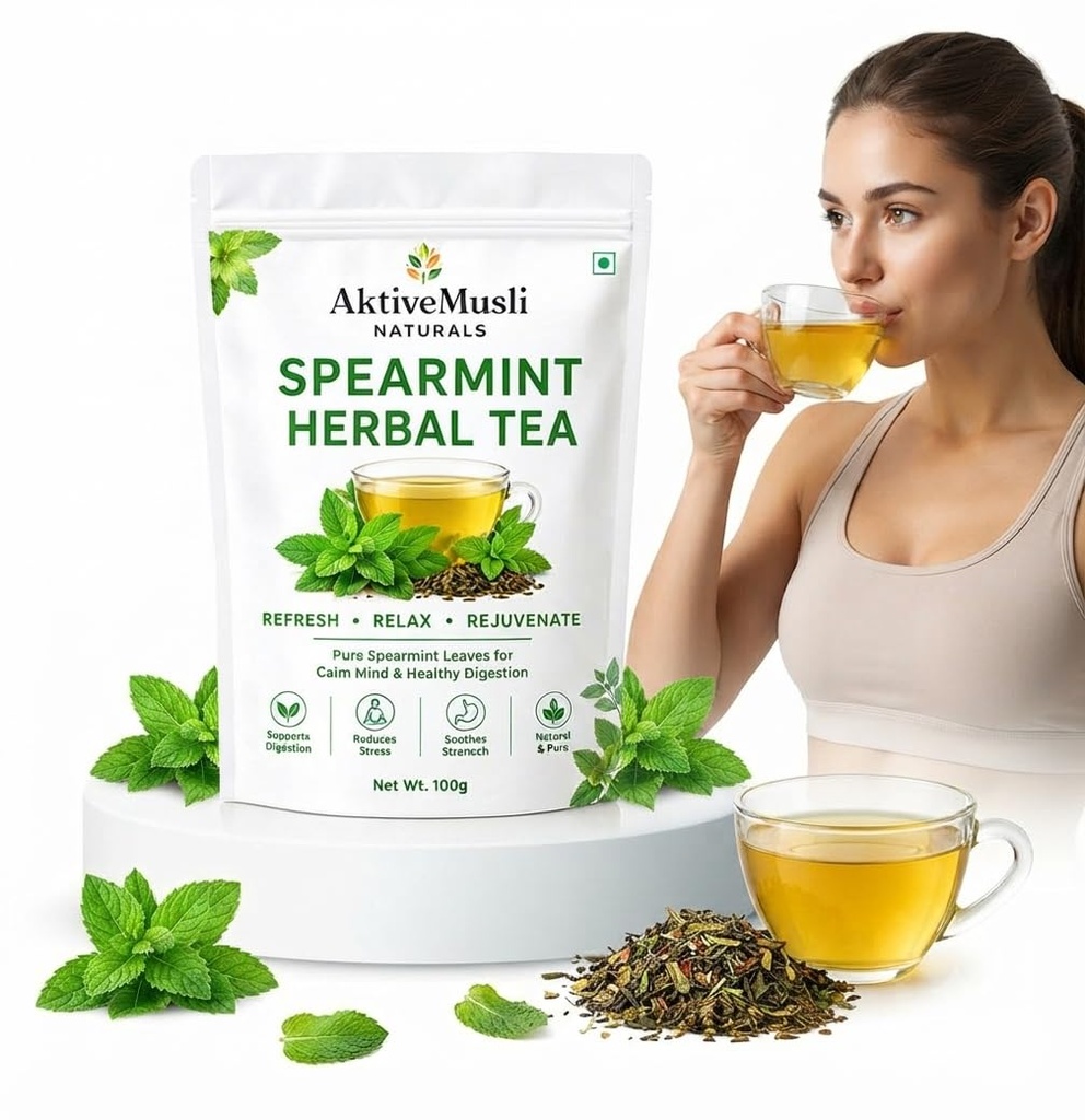 Spearmint Herbal Tea Pcos Relief Balances Hormones Tea Herbal Tea