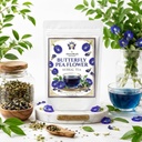 Butterfly Pea Flower Tea | Antioxidant Rich | Caffeine Free Herbal Tea