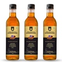 Shree Aanantam 100% Pure Organic Cold Pressed Flax Seed Oil - 1 Litre,High in Omega 3-6-9 (Pack of 3)