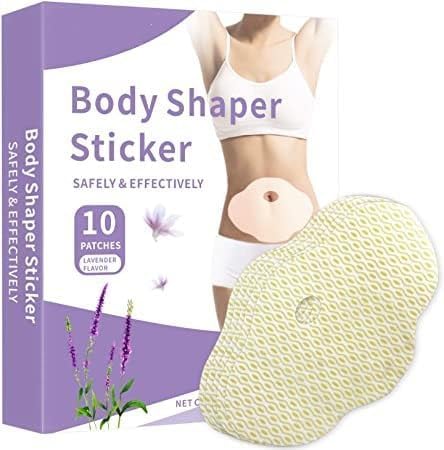 Magnetic Slimming Patch for Belly Fat Burning – 10 Pcs Detox Body Shaper Sticker with Lavender Aroma, Skin-Tightening Slimming Patch for Men & Women
