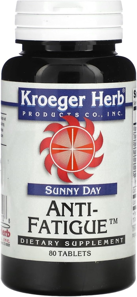 Kroeger Kräuter Anti-Fatigue, 80 Count