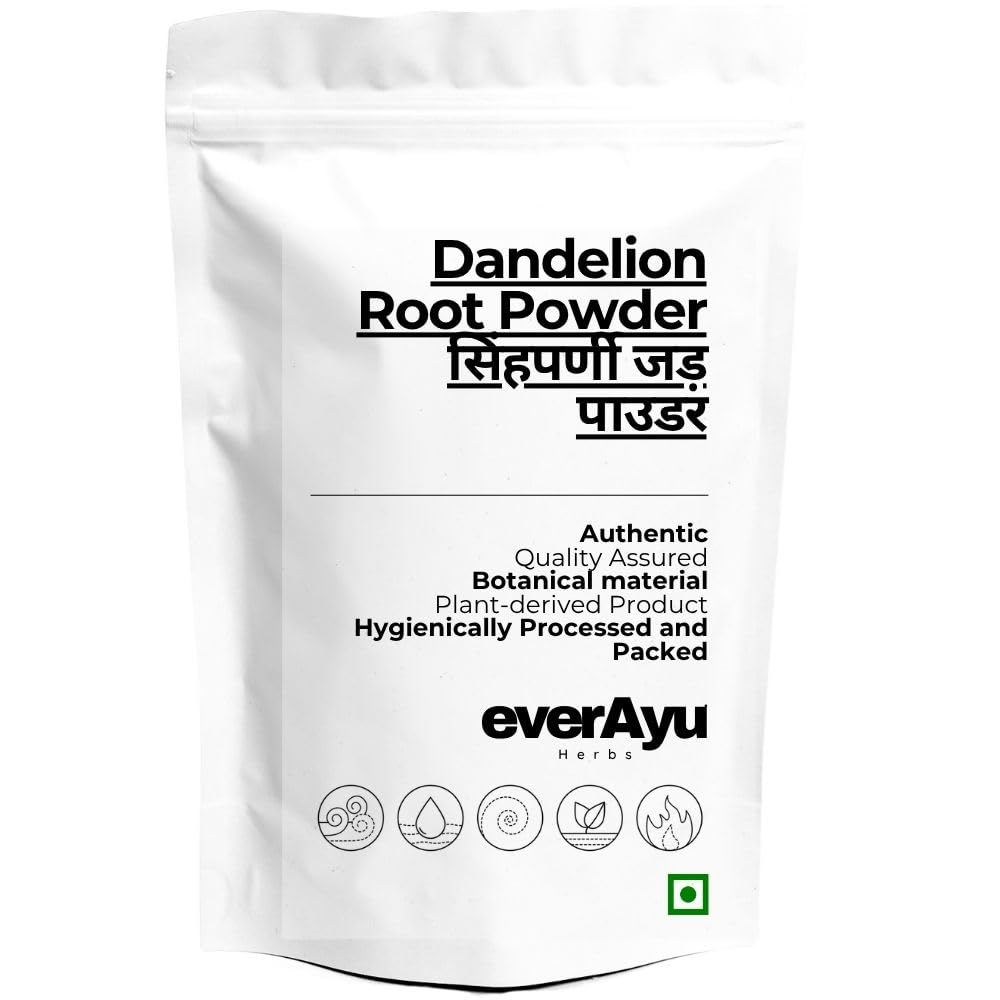Dandelion Root Powder 100gm | Singhparni Jadd Powder | Taraxacum officinale | Pure Dandelion Root Powder | 100gm Pack