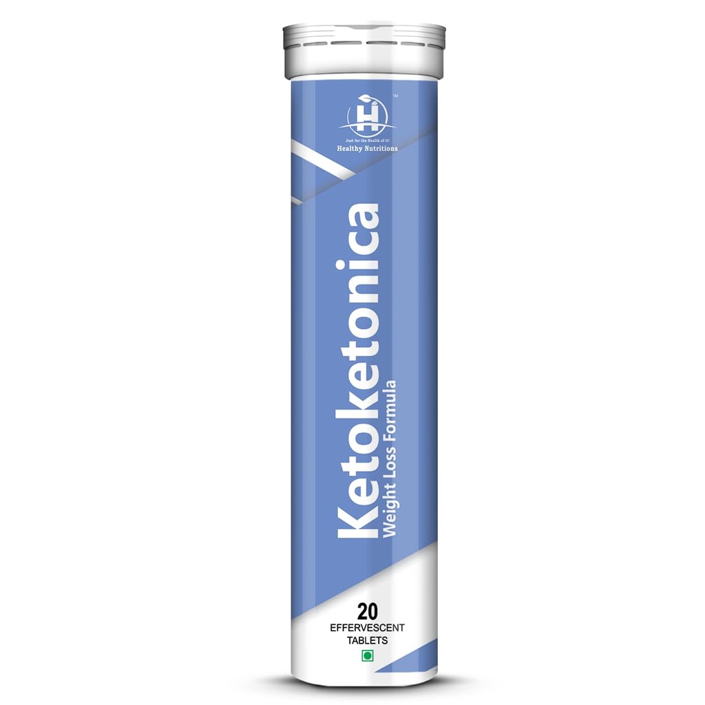Healthy Nutrition - Just for the Health of it KetoKetonica Supplement for Weight management -Pack of 1