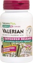 Natures Plus Activos Herbal Tablas de liberación ampliada Valerian - 600 mg, 30 Tablas Vegan - Vegetariano, Libre de gluten - 30 Servimientos