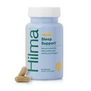 Hilma Sleep Aid Formulated with Magnesium & L-Theanine, Natural Sleep Aids for Adults to Help You Fall Asleep and Stay Asleep Melatonin-Free, Non-Drowsy Next Day Formula, 50 Vegan Capsules