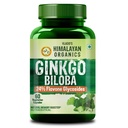 Vlado’s Himalayan Organics Ginkgo Biloba 500mg With Brahmi for Better Concentration, Memory & learning | Helps Anxiety & Stress | Healthy Blood Circulation - 60 Veg Capsules