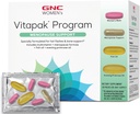 GNC 女性更年期支持 Vitapak 方案,全营养 4 产品在 1, 热闪光支持, 激素平衡, 黑色 Cohosh, Evening Primrose Oil, 30 Daily Packs
