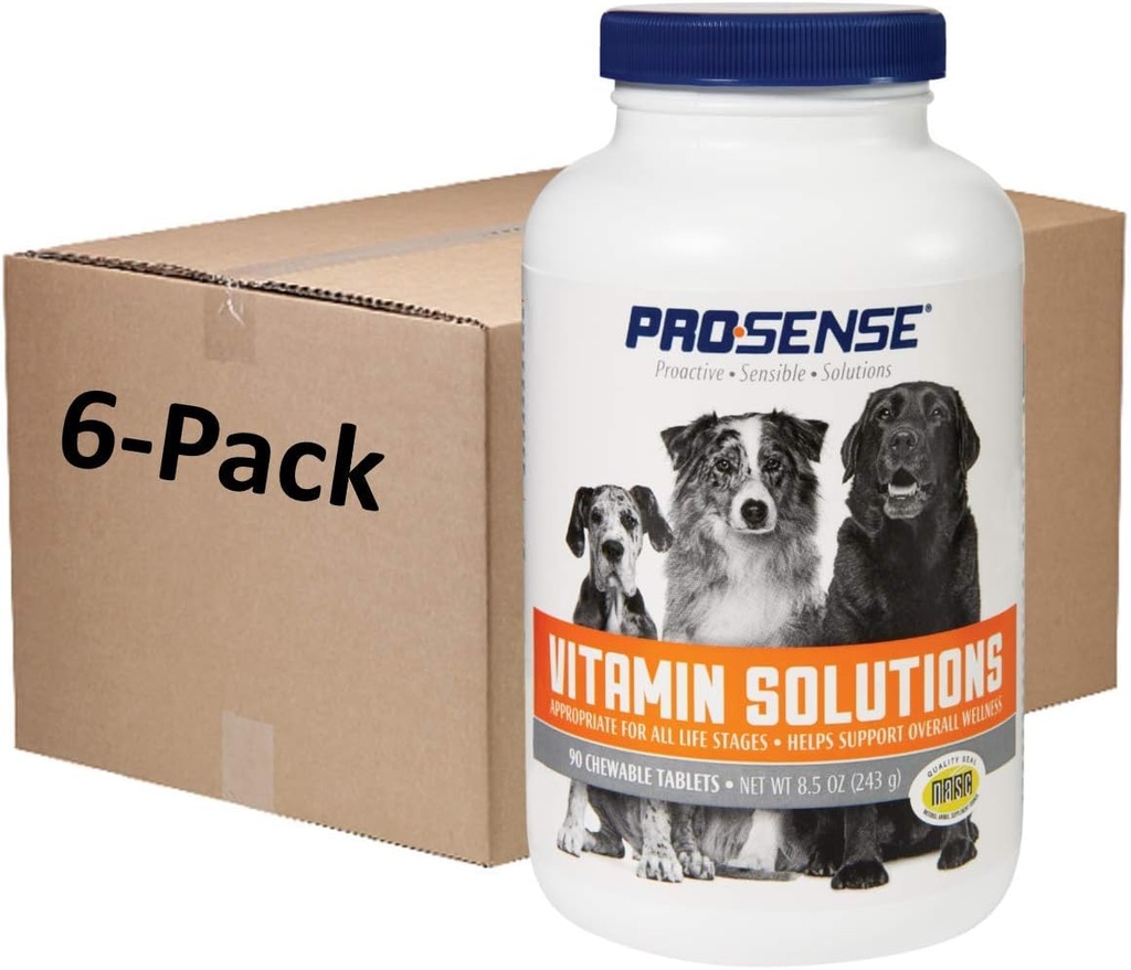 Prosense Vitamin Solutions Chewable Tablet untuk Dogs