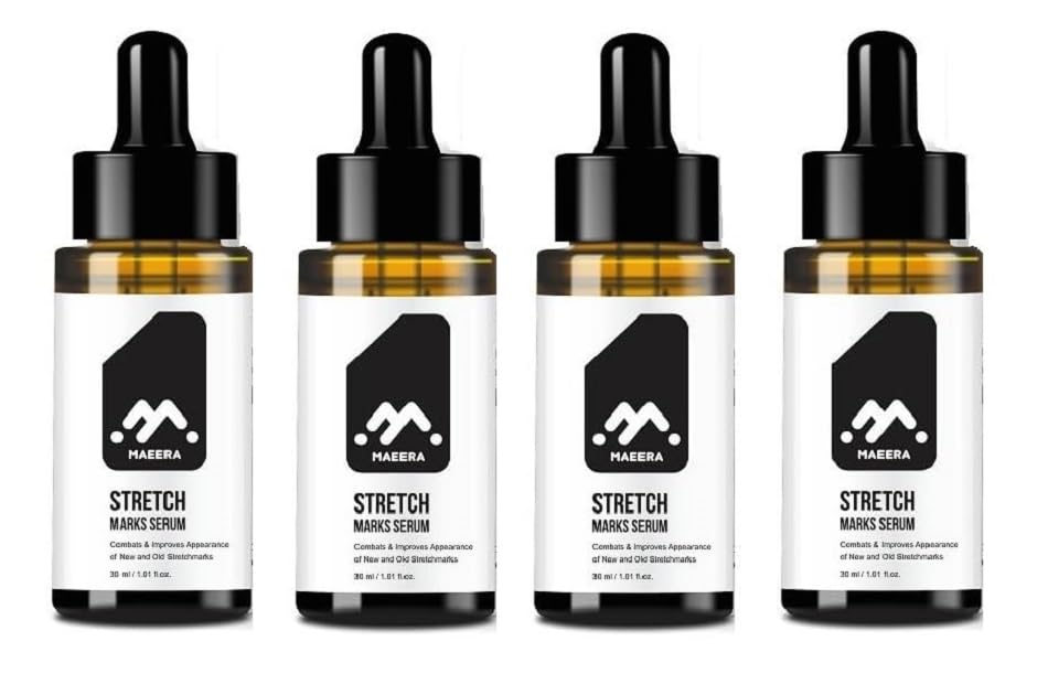 Slimming Fat Burning Oil for Weight Loss – 30ml | Cinnamon, Sesame, Peppermint & Black Pepper | Fights Cellulite & Tightens Skin | Help To Reduce Fat on Stomach, Thighs, Arms (Pack of 4)