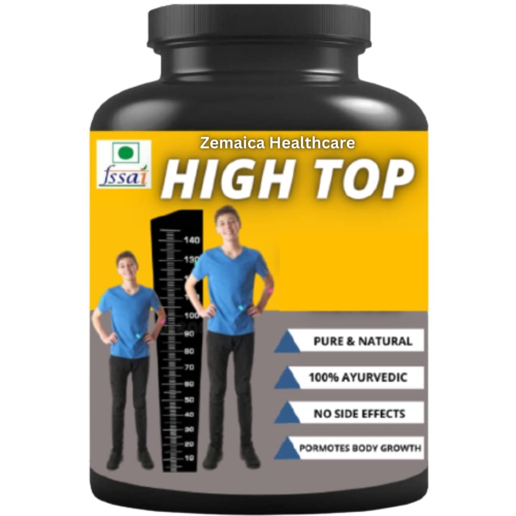 High Top, flavor Kesar Kulfi | height increase |increase body bones| pack of 1(100 gm)