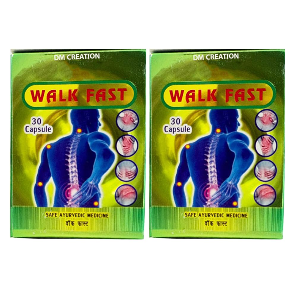 Walk Fast Capsule (Pack of 2 (60 Capsules))