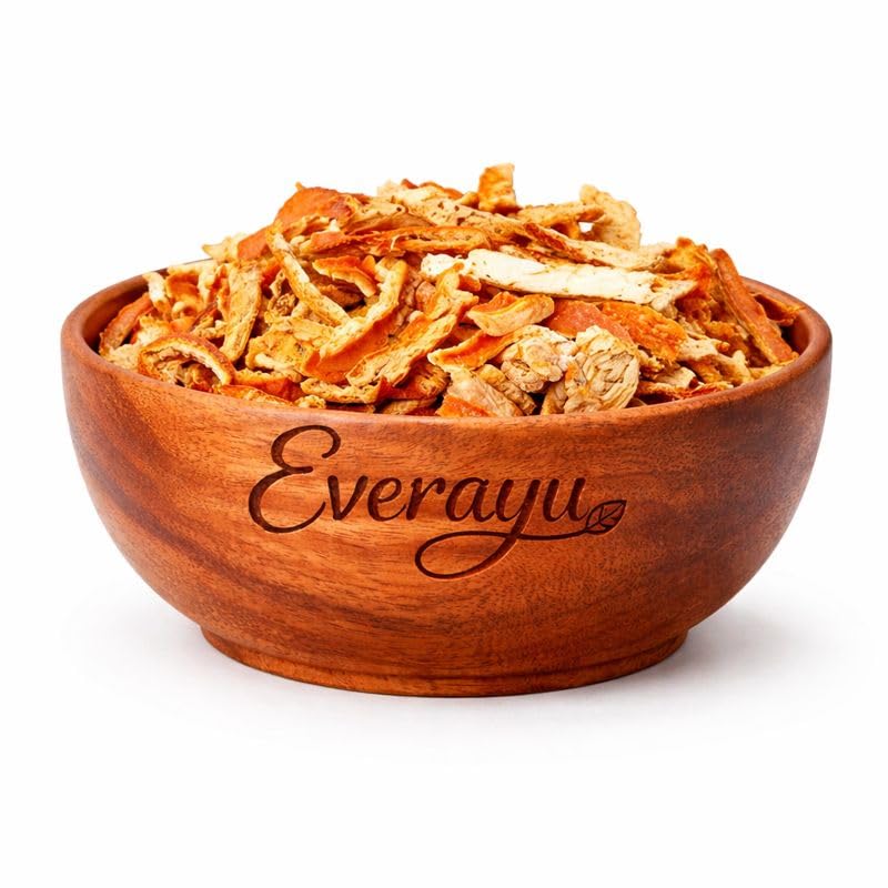 Orange Peel (Dry) 100gm – Citrus sinensis Raw | Santre ka Chilka | 100% Natural Dried Orange Peel for Skin, Hair & Culinary Use 100gm