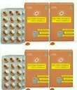 Veg Omega Soft Capsules | 100% Vegetarian Omega Supplement | Plant Based Omega 3 | Vegetarian Softgel Dietary Supplement for Daily Wellness 30 Soft capsules (PACK OF 4)