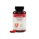 NatureWise CoQ10 200mg Softgels, High Potency Ubiquinone - Coenzyme Q10 Supplement - Antioxidant for Heart Health + Energy - Vegan, Non-GMO, Gluten-Free - 90 Count[3-Month Supply]