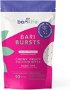 1000 IU 비타민 D3를 가진 칼슘 구연산염 Bariatric 칼슘 Chews - Bariatric 환자를 위한 이상 - BariBurst by Bari Life (Watermelon)