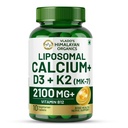 Vlado’s Himalayan Organics Liposomal Calcium 650mg Supplement For Men And Women | Better Absorption | Healthy Bones And Heart | Recovery And Joint Support - 10 Veg Tablet