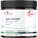 Designs for Health IgGI Shield Powder - Dairy-Free Imunoglobulin IgG Supplement, SBI with N-Acetyl-Glucosamine - Supports Healthy Intestinal Barrier Function (3.7oz / 30 Servings)