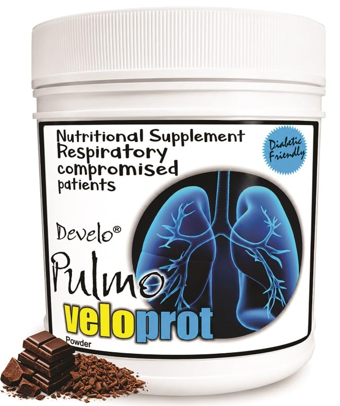 Develo Lung Health Protein Supplement for Detox & Cleanse for Smokers, COPD, TB(Tuberculosis) Patients -500 gm Chocolate flavour