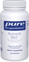 Pure Encapsulations Nutrient 950 | Multivitamin Mineral Supplement to Support Physiological Functions and a natural Lifestyle* | 90 Capsules
