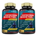 Testosterone Supplements Booster for Men | 2 Packs of 60caps