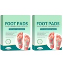 Foot patch Herbal And Gentle Ingredient Detox Foot Pads, Natural Ingredients for Sleep Aid, Pain Relief, Toxin Removal with Bamboo Vinegar and Acupoint Micro-Massage Technology (Pack of 1 (10 Pcs), Foot Patch)