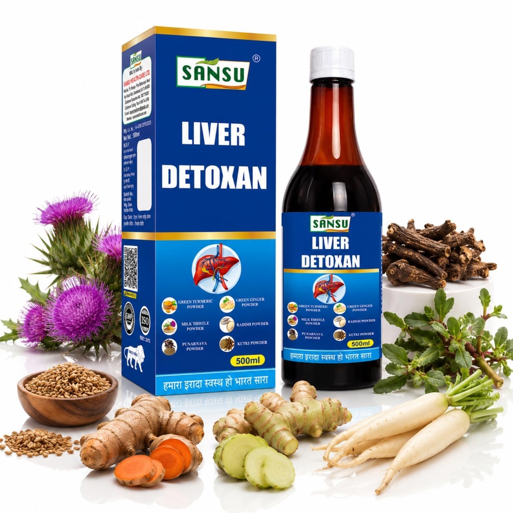 Liver Detoxan Juice - Liver Detox Juice - Supports Fatty Liver Management & Detox - Liver Care Juice 500ml