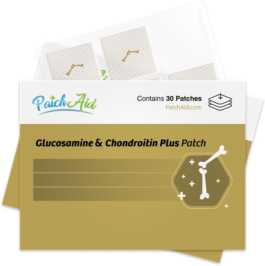 PatchAid Glucosamine en Chondroitin Topische Patch 30-dagen levering