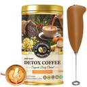 COFFEECURRY Detox Coffee Tin Can - 65 Grams with Frother - Premium Arabica Coffee Powder for Liver Cleansing, Improves Digestion and Body Detox