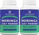 Zen Prince Organic Moringa Oleifera. "Premium". Suteikia visą natūralią energiją Boost ir Multi-Vitaminas. Žaliavinis supermaisto, Veganas, Nr GMO ir Gluten Free. 360 kapsulės.