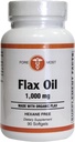 Flax Öl, 1000mg, 90 Softgels