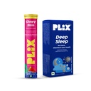 The Plant Fix Plix Beauty Sleep ComboDeep Sleep 30 Mini Mints with Melatonin for a Restful Sleep & Skin Glow Glutathione 15 Effervescent Tablets for Youthful & Glowy Skin,2 count,15 capsules