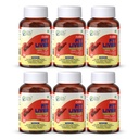 Fytika Fit Liver | Liver Detox Supplement | Liver Detox with Milk Thistle, Kalmegh, Kutaki, Kasani, Haldi | For Men & Women | 360 Tablets (Pack of 6)