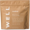 Rookie Wellness Well – Vegan Immune Support Packets with 1000 m of Vitamin C, 14 mq of Vitamin E, və Ginger in Natural Citrus Flavor - Sugar və Filler Pulsuz (30 Xidmət, Wild Orange)