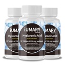 Hyaluronic Acid Supplements, 850mg High Bioavailable Dietary Hyaluronic Acid - Advanced Joint Support with Hydrolyzed Collagen, Turmeric, Glu-cosamine, MSM, Vitamin C – 30 Tablets（Pack of 3）