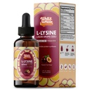 L-Lysine Supplement Liquid Drops | L-Lysine 1000mg Tincture with Vitamin A, C, and B12 for Adults & Kids | Immune Support, Skin & Lips Health, Collagen Synthesis | Non-GMO, Vegan, 2 Fl Oz (60 ML)