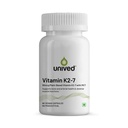 Unived Basics K2-7 | Plant-Based K2-7 as Menaquinone-7 (MenaquinGold) | Bone, Arterial, and Skeletal Muscle Health | 60 Vegan Capsules
