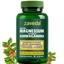 Magnesium Glycinate Ashwagandha Tablets, 60 VegTablets