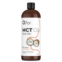 Ofor C8 & C10 MCT Oil (Coconut) 500 ml - Cold-Pressed Extraction from 100% Pure Coconuts - It's keto, vegan-friendly, and gluten-free - Trusted MCT Oil for bulletproof coffee, shakes, and salads