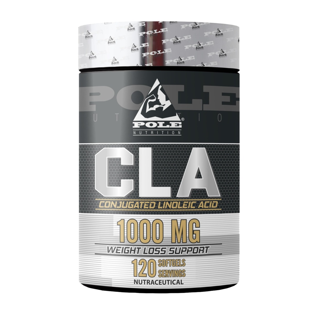 Pole Nutrition CLA - Conjugated Linoleic Acid Weight Loss Support | 1000mg, 120 Softgels | Natural Fat Burner for Enhanced Fitness Goals
