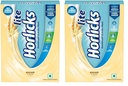 Horlicks Lite 400g, Scientifically designed for Adults |High Protein, Zero added sugar|Badam Flavour (Pack of 2)