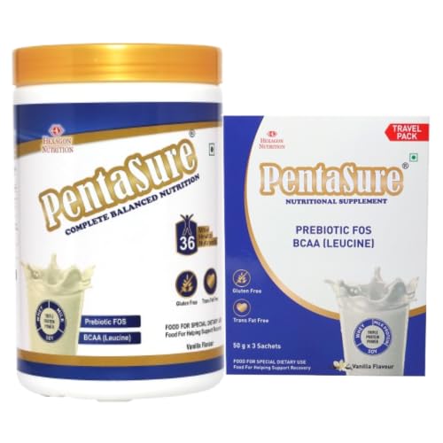 PentaSure Dialy Nutrition - 1 kg with Travel Pack (150g)