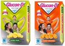 Glucon-D Glucose Based Beverage Mix - 450 g Carton (Nimbu Pani) & Instant Energy Health Drink Tangy Orange - 450Gm Refill