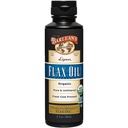 Barlean's Organic Lignan Omega 3 Flaxseed Oil Liquid Supplement for Men and Women, Cold Press Flax Seeds, Vegan and Gluten Free, 8 oz