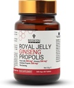 Bee y You Royal Jelly with Ginseng Tablet, Propolis Extract, 60ct, 100% Natural Superfood, Ultra Pure, Immune Support Supplement, Antioxidants, Keto, Paleo, Gluten-Free